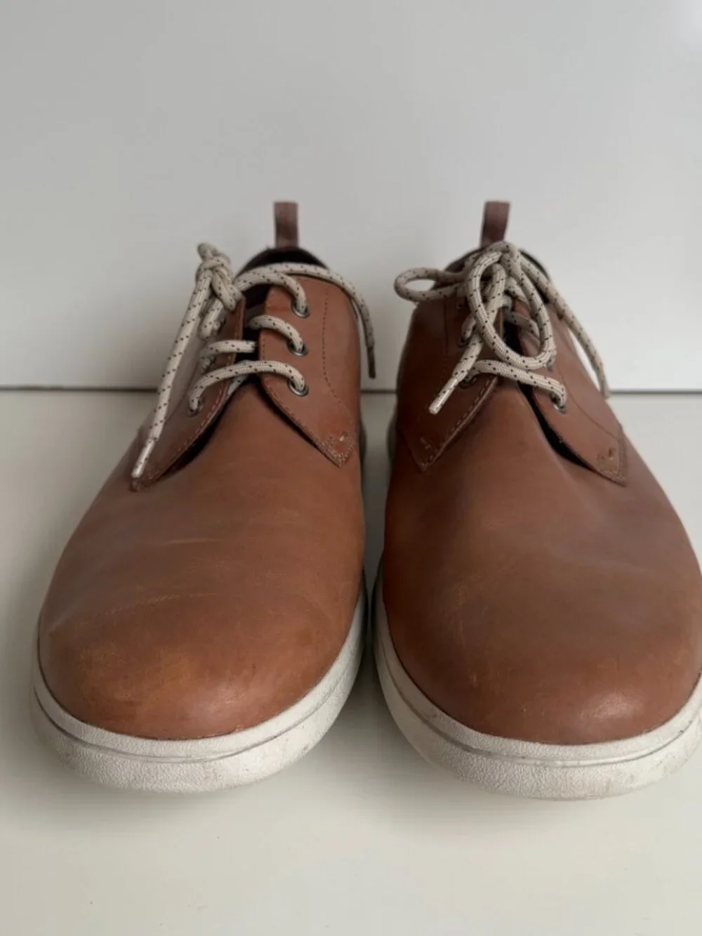 Rockport Zaden Men’s Sneakers Brown Leather Size 13